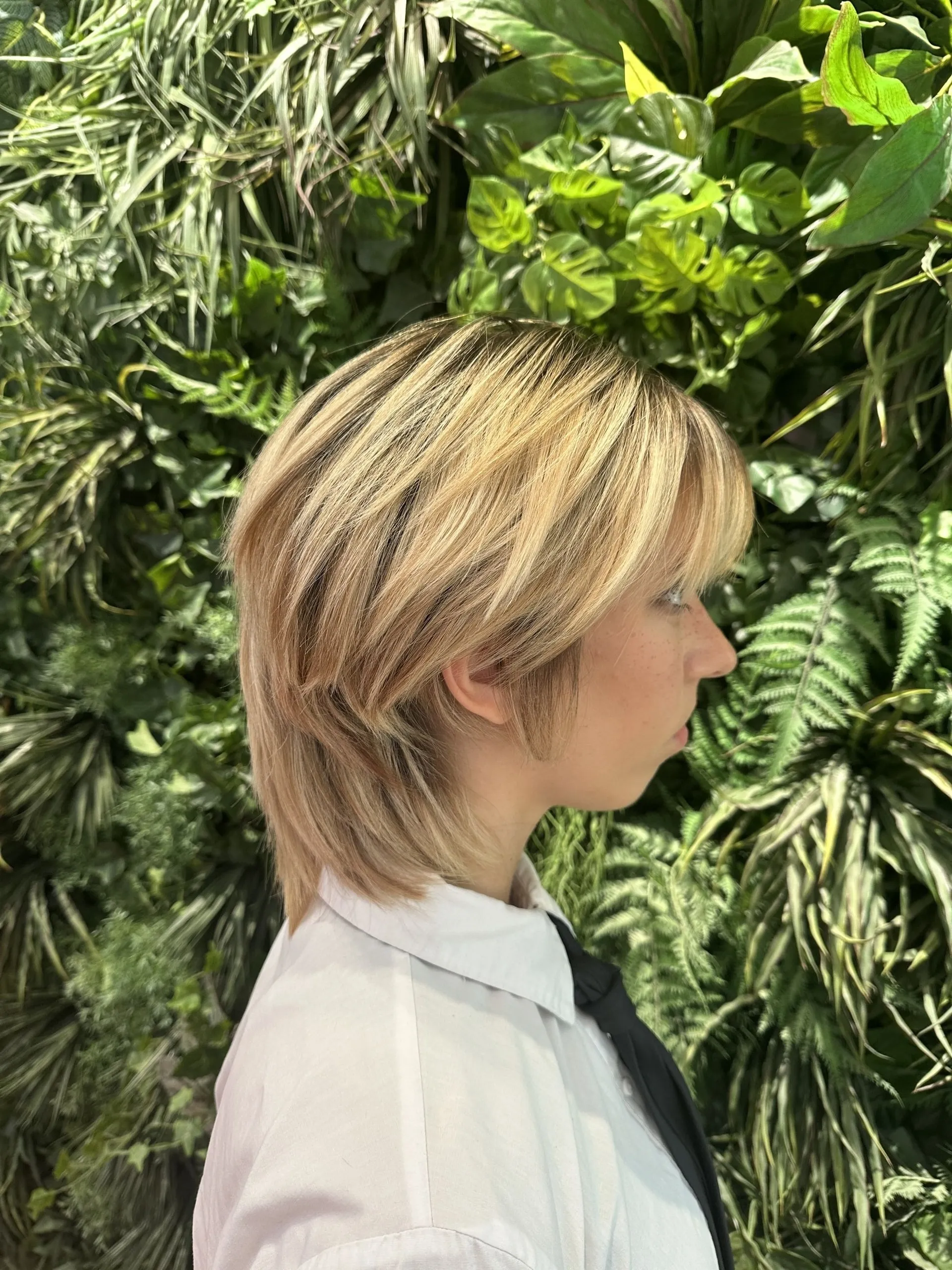 Kreativní dámský střih — práce Cutegory, Tereza Bartková (2)
