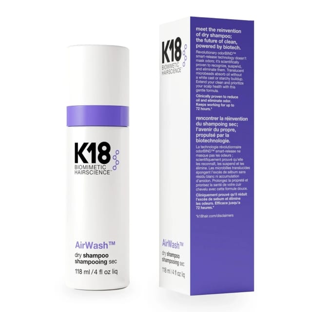 K18 AirWash suchý šampon 118 ml