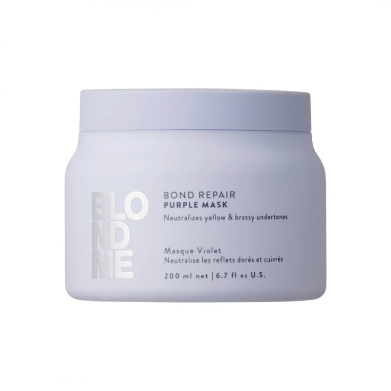 BLOND ME Bond Repair fialová maska